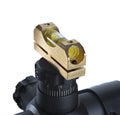 Rifle scope being checked for level Royalty Free Stock Photo