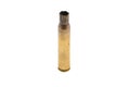 Rifle shell casing Royalty Free Stock Photo