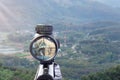 Rifle target view on Natural Background