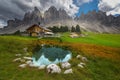 Rifugio Odle Geisler Alm ÃâÃÂ°taly.