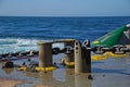 Rig move of an Semi submersible drilling rig