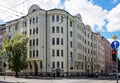 Riga, Baznicas 46, Art Nouveau, architect Konstantin Pekshens