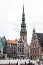 Riga - capital of Latvia. Old city,