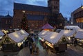 Riga, christmas market in Dome square.