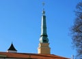 Riga citadel, Tower three stars Royalty Free Stock Photo