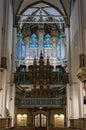 Riga Dome Cathedral Latvia. Detail of organ