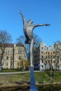 Monument to the great Latvian ballet dancer Maris Liepa