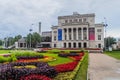 RIGA, LATVIA - AUGUST 18, 2016: Latvian National Opera in Rig