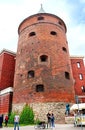 View of Powder tower, Riga, Latvia