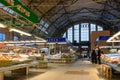 Riga / Latvia - 02 December 2019:Riga Central Market pavilion interior Riga Central Market is Europe`s largest market and bazaar Royalty Free Stock Photo