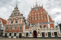 Riga, Latvia - May 21, 2021: Blackheads House On The Town Hall Square, Riga Latvia