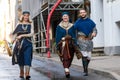 Parade of festival participants. XXVII NATIONWIDE LATVIAN SONG AND XVII DANCE FESTIVAL