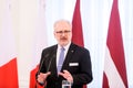 Egils Levits (at photo), President of Latvia