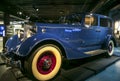 RIGA, LATVIA - OCTOBER 16: Retro car of the year 1934 PACKARD eight model 1100 Riga Motor Museum, October 16, 2016 in Riga, Latvia