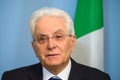 President of Italy Sergio Mattarella