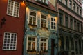 Riga, Latvia: Restaurant 1221 in the historic house of Old Town. Jauniela street Royalty Free Stock Photo