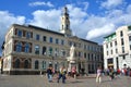 Town Hall Square house. Riga was founded in 1201 Royalty Free Stock Photo