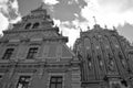 Town Hall Square house. Riga was founded in 1201 Royalty Free Stock Photo