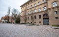 Riga`s old city  historic buildings Royalty Free Stock Photo