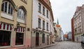 Riga`s old city  historic buildings Royalty Free Stock Photo