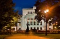 RIGA SEPTEMBER 01: a night view of the National Opera House in R