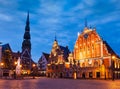 Riga Town Hall Square, House of the Blackheads, St