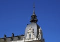 Riga, Vilandes 1, house with turret with elements of Art Nouveau and eclecticism