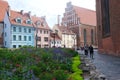 Architecture of Riga ancient city, Latvia Royalty Free Stock Photo