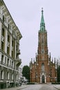 Rigas Veca Svetas Gertrudes Evangeliski luteriska baznica St. Gertrude Old Church - church of the Evangelical Lutheran Church