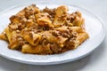 rigatoni bolognese pasta comfort food