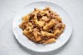 rigatoni bolognese pasta comfort food