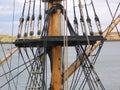 Rigging of Old Sailing Ship