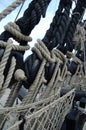 Nautical Rigging on a tall ship