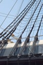 Rigging of a Sailing Ship Royalty Free Stock Photo