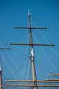 Rigging of a square rigger