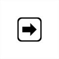 Right arrow Image icon, right arrow Flat icon, right arrow Application. arrow , right arrow icon, right icon arrow, right arrow ic Royalty Free Stock Photo