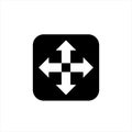 Right arrow Image icon, right arrow Flat icon, right arrow Application. arrow , right arrow icon, right icon arrow, right arrow ic Royalty Free Stock Photo