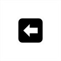 Right arrow Png icon. left arrow Image Icon. Left arrow Flat icon. left arrow Application Icon. left arrow Web icon Royalty Free Stock Photo