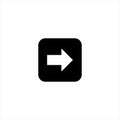 Right arrow Png icon. left arrow Image Icon. Left arrow Flat icon. left arrow Application Icon. left arrow Web icon Royalty Free Stock Photo