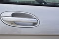 Right door handle car Royalty Free Stock Photo