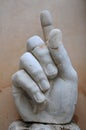 Right Hand of Colossus of Constantine Royalty Free Stock Photo