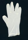 right hand disposable latex glove