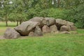 Right hand side view of Dolmen D18