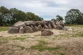 Right hand view of Dolmen D53