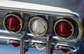 Right Rear Tail Light Section Of 60s Classic Car Royalty Free Stock Photo