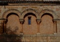 Romanesque Church of Grado de Pico. Segovia. Spain. Royalty Free Stock Photo