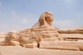 Right side of the Sphinx of Giza. Royalty Free Stock Photo