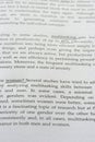 Right technique to use underline technique in a book