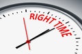 Right time Royalty Free Stock Photo