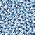 Right triangle pattern. Seamless vector frosty background Royalty Free Stock Photo
